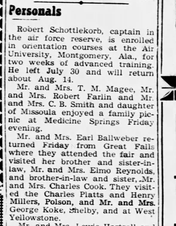 Elmo Charles Reynolds and Mildred Erickson Reynolds Mentioned Elmo Charles Reynolds and Mildred Erickson Reynolds Mentioned With Reynolds Sister -- Mrs. Earl Ballweber